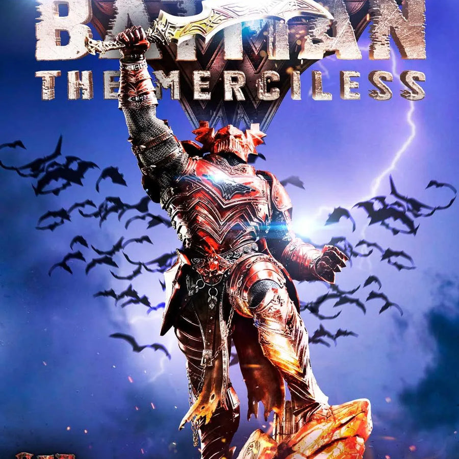 The Merciless (Red Version) Dark Nights: Metal (Comics) – Prime1Studio – ActionFigure Brasil