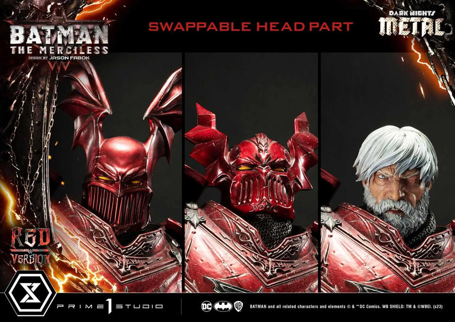 The Merciless (Red Version) Dark Nights: Metal (Comics) – Prime1Studio – ActionFigure Brasil