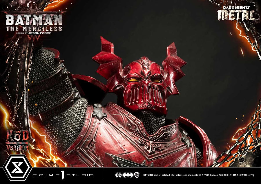 The Merciless (Red Version) Dark Nights: Metal (Comics) – Prime1Studio – ActionFigure Brasil
