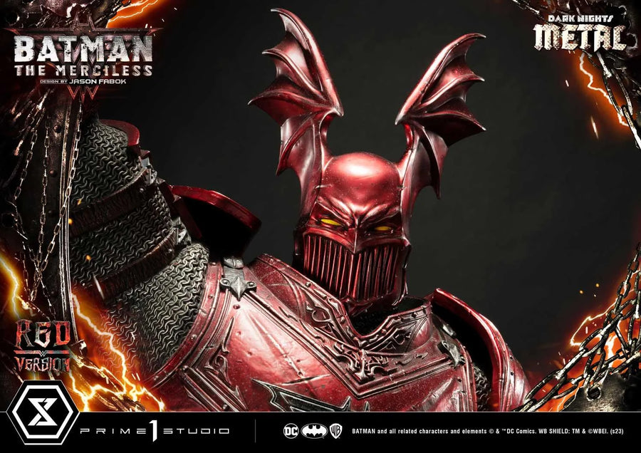 The Merciless (Red Version) Dark Nights: Metal (Comics) – Prime1Studio – ActionFigure Brasil