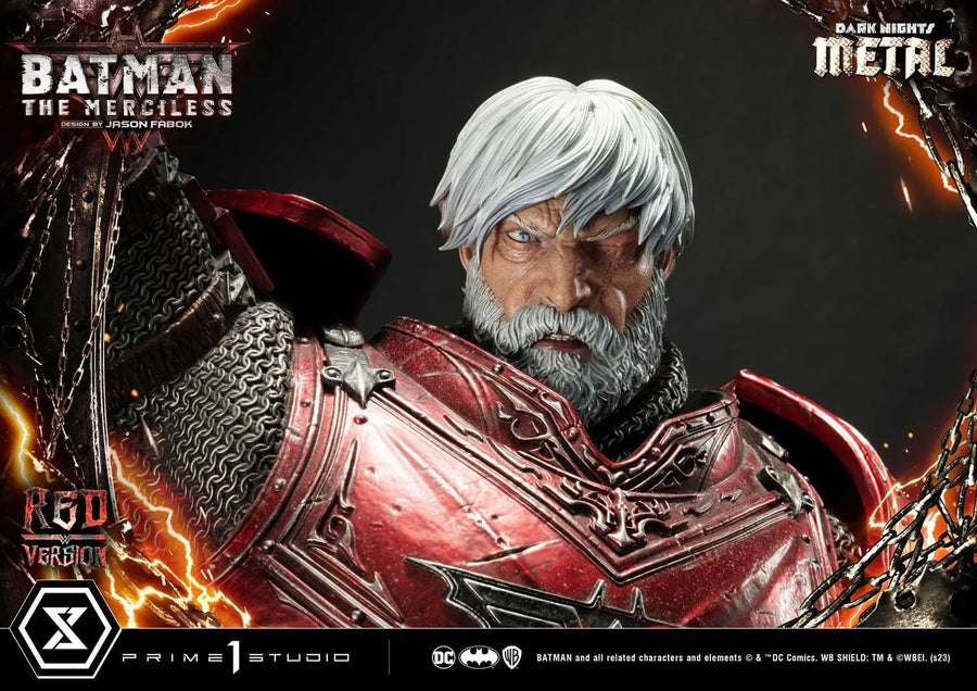 The Merciless (Red Version) Dark Nights: Metal (Comics) – Prime1Studio – ActionFigure Brasil
