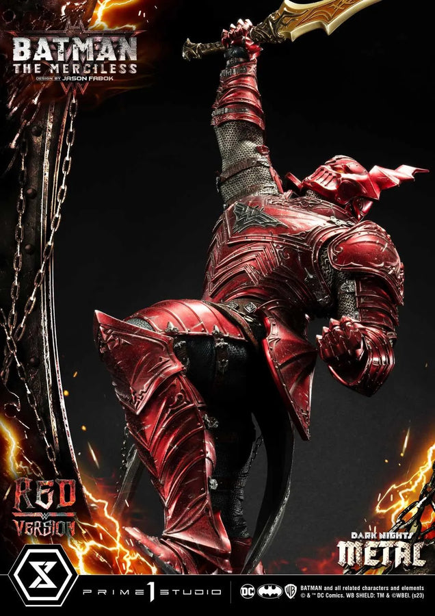 The Merciless (Red Version) Dark Nights: Metal (Comics) – Prime1Studio – ActionFigure Brasil