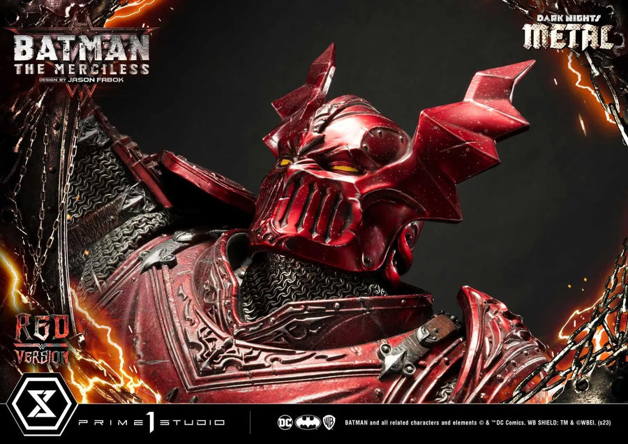 The Merciless (Red Version) Dark Nights: Metal (Comics) – Prime1Studio – ActionFigure Brasil