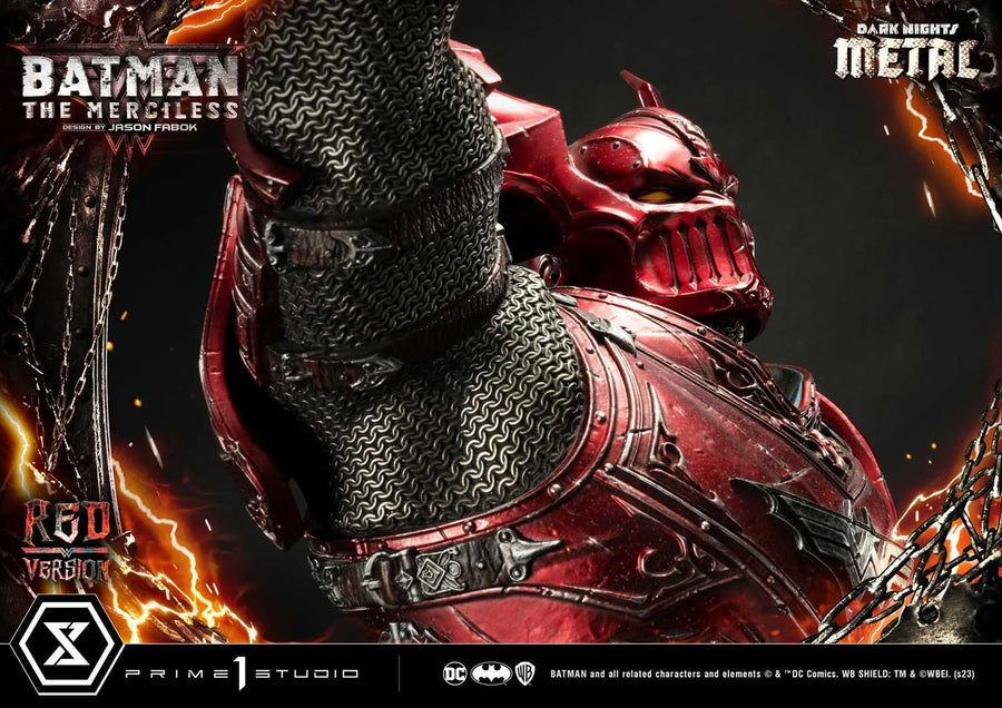 The Merciless (Red Version) Dark Nights: Metal (Comics) – Prime1Studio – ActionFigure Brasil