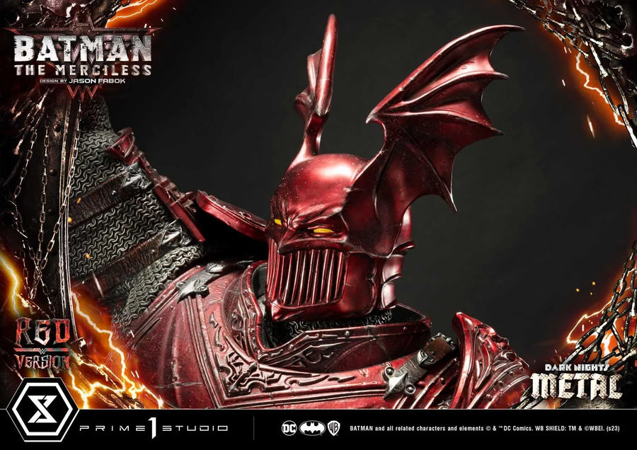 The Merciless (Red Version) Dark Nights: Metal (Comics) – Prime1Studio – ActionFigure Brasil