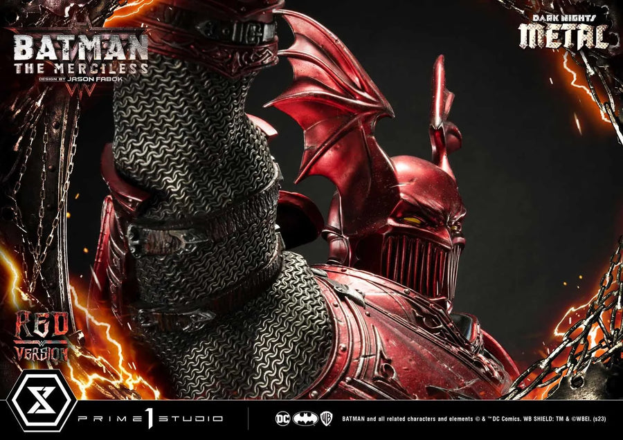 The Merciless (Red Version) Dark Nights: Metal (Comics) – Prime1Studio – ActionFigure Brasil