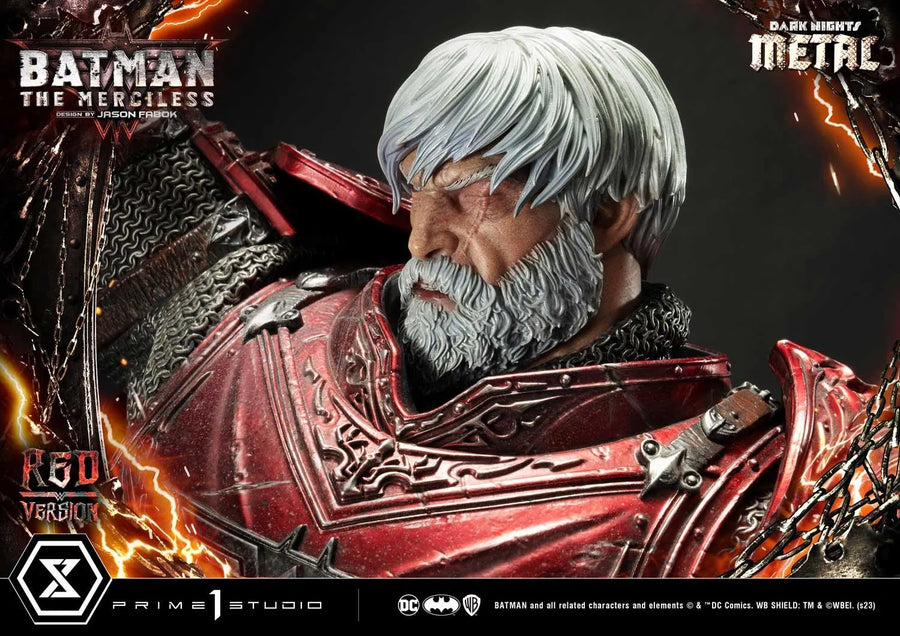 The Merciless (Red Version) Dark Nights: Metal (Comics) – Prime1Studio – ActionFigure Brasil