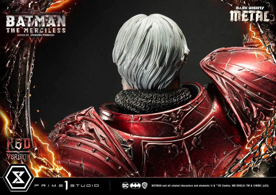 The Merciless (Red Version) Dark Nights: Metal (Comics) – Prime1Studio – ActionFigure Brasil
