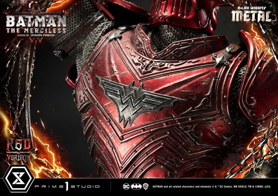 The Merciless (Red Version) Dark Nights: Metal (Comics) – Prime1Studio – ActionFigure Brasil