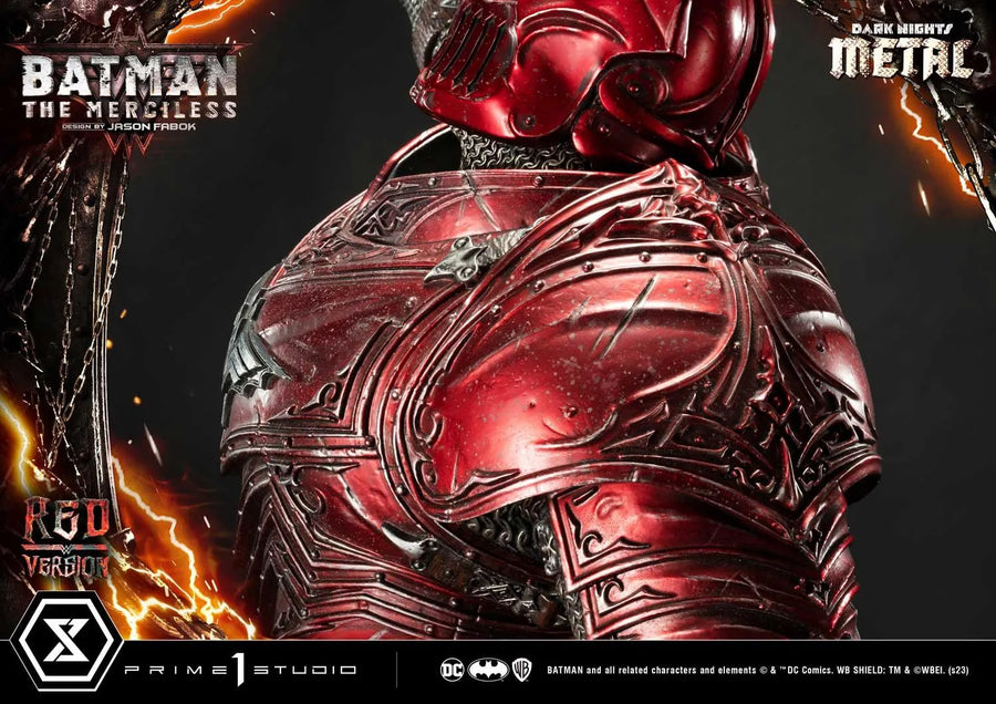 The Merciless (Red Version) Dark Nights: Metal (Comics) – Prime1Studio – ActionFigure Brasil