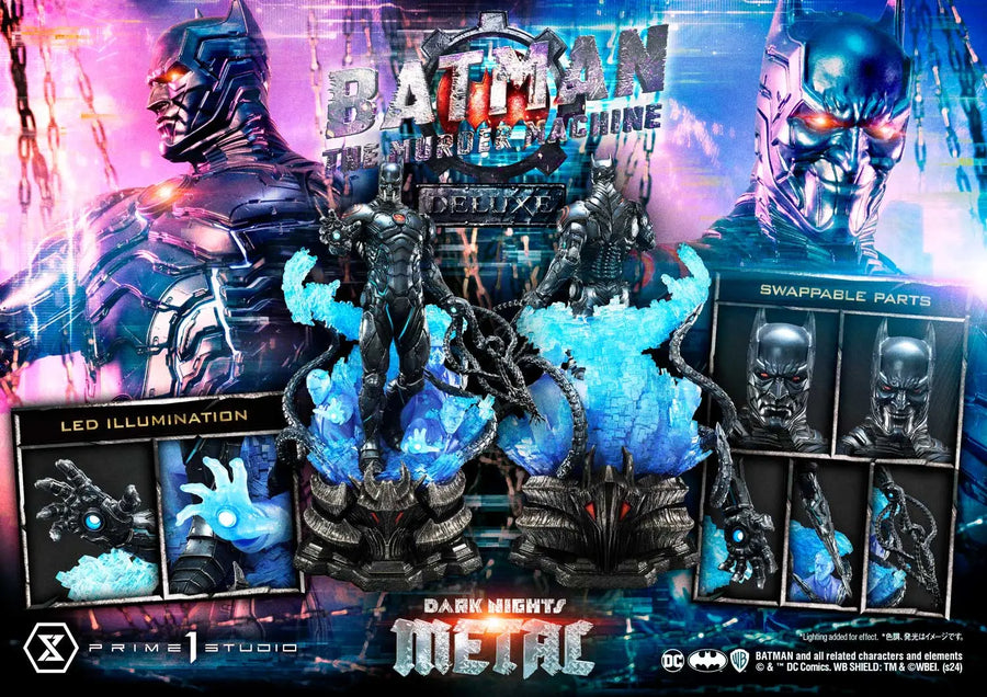 The Murder Machine (Deluxe Bonus Version) Dark Nights: Metal (Comics) – Prime1Studio – ActionFigure Brasil