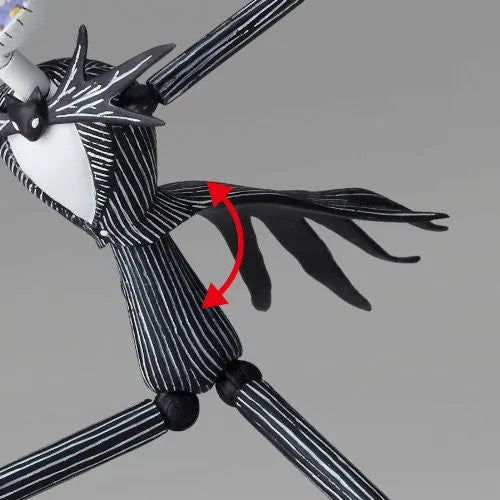 The Nightmare Before Christmas - Jack Skellington - Legacy of Revoltech LR-042 - Revoltech - Revoltech SFX #05 (Kaiyodo)ㅤ – Kaiyodo – ActionFigureBrasil