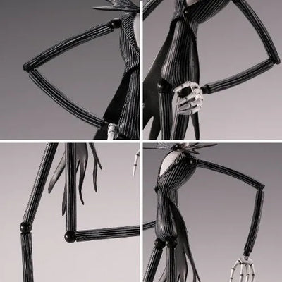 The Nightmare Before Christmas - Jack Skellington - Legacy of Revoltech LR-042 - Revoltech - Revoltech SFX #05 (Kaiyodo)ㅤ – Kaiyodo – ActionFigureBrasil — ângulo diferente