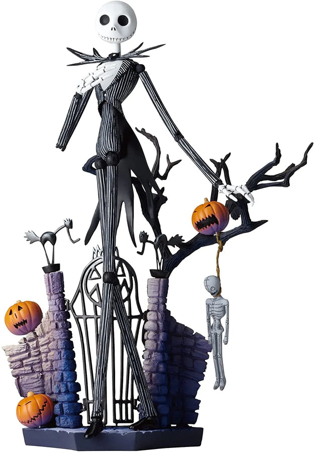 The Nightmare Before Christmas - Jack Skellington - Legacy of Revoltech LR-058 - Glow-in-the-Dark Color ver. (Kaiyodo)ㅤ – Kaiyodo – ActionFigure Brasil