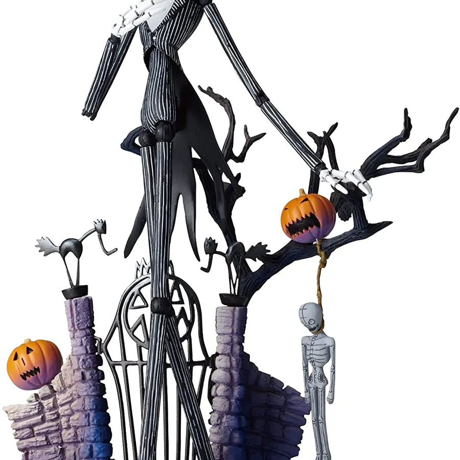 The Nightmare Before Christmas - Jack Skellington - Legacy of Revoltech LR-058 - Glow-in-the-Dark Color ver. (Kaiyodo)ㅤ – Kaiyodo – ActionFigure Brasil