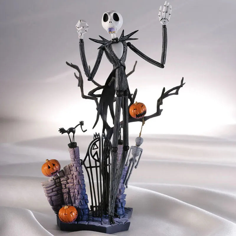 The Nightmare Before Christmas - Jack Skellington - Legacy of Revoltech LR-058 - Glow-in-the-Dark Color ver. (Kaiyodo)ㅤ – Kaiyodo – ActionFigure Brasil
