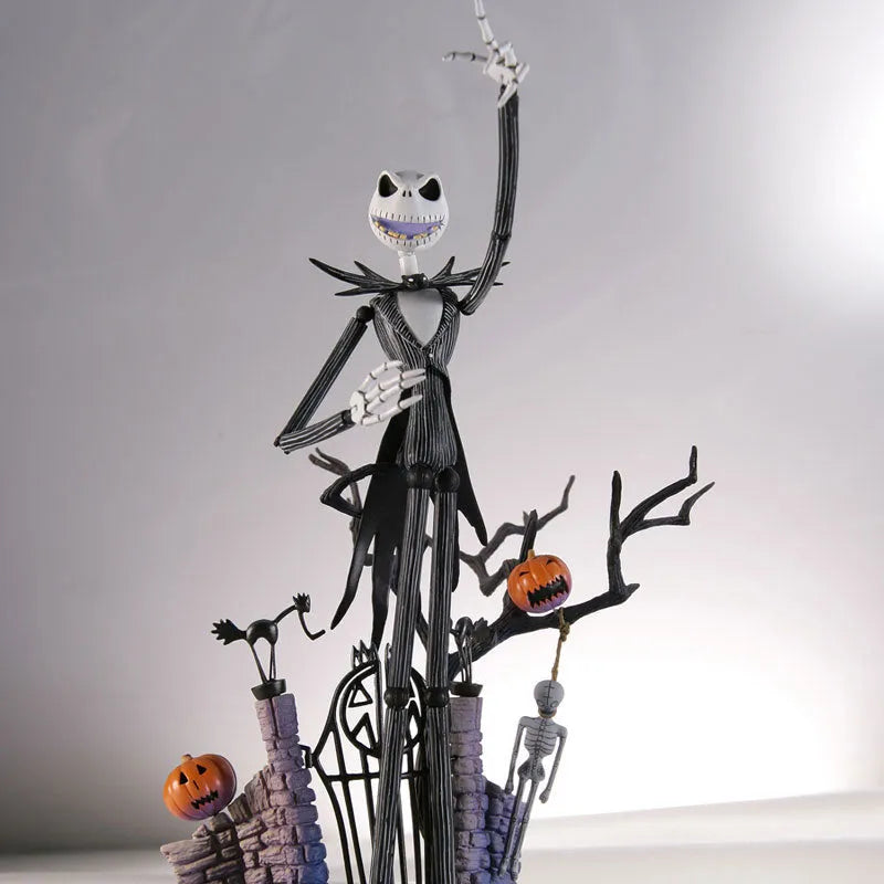 The Nightmare Before Christmas - Jack Skellington - Legacy of Revoltech LR-058 - Glow-in-the-Dark Color ver. (Kaiyodo)ㅤ – Kaiyodo – ActionFigure Brasil