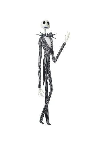 The Nightmare Before Christmas - Jack Skellington - Miracle Action Figure #45 - 1/1 (Medicom Toy)ㅤ – Medicom Toy – ActionFigureBrasil — ângulo diferente