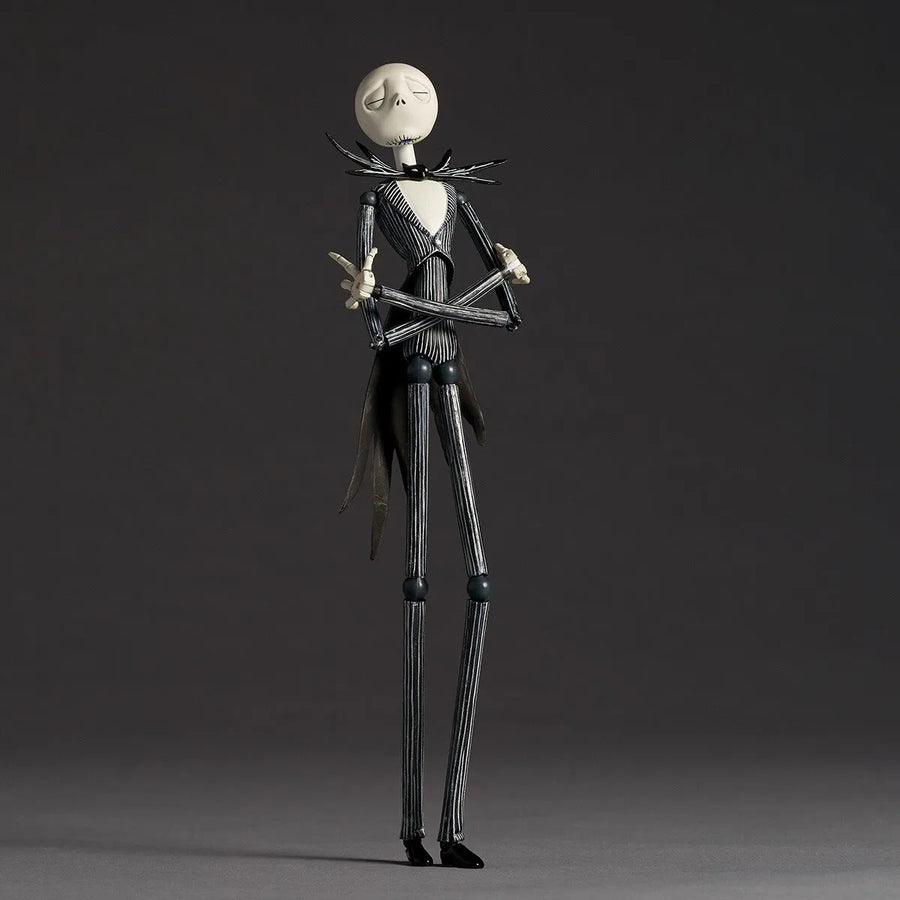 The Nightmare Before Christmas - Jack Skellington - Revoltech - Ver. 1.5 (Kaiyodo)ㅤ – Kaiyodo – ActionFigureBrasil