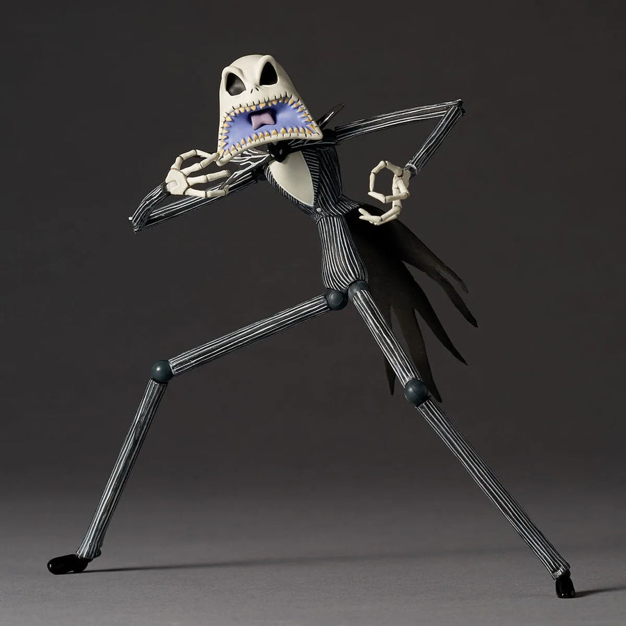 The Nightmare Before Christmas - Jack Skellington - Revoltech - Ver. 1.5 (Kaiyodo)ㅤ – Kaiyodo – ActionFigureBrasil