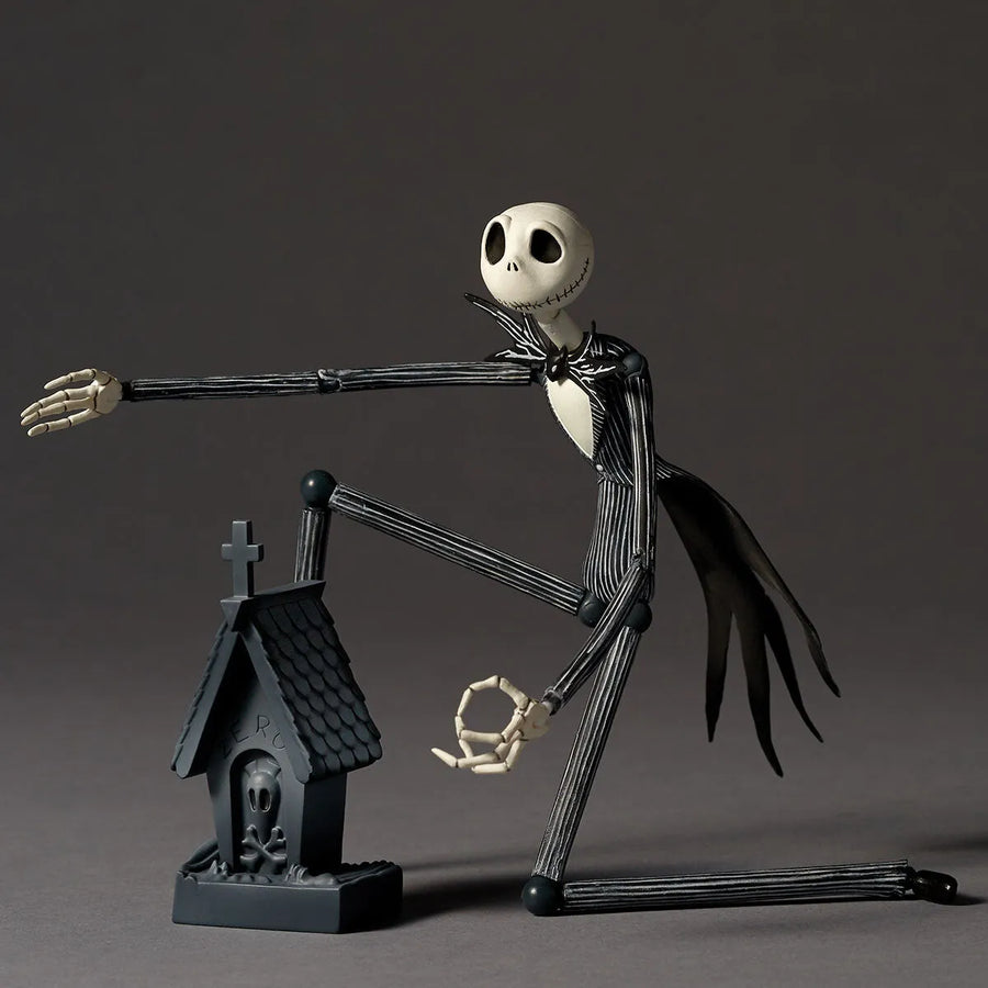 The Nightmare Before Christmas - Jack Skellington - Revoltech - Ver. 1.5 (Kaiyodo)ㅤ – Kaiyodo – ActionFigureBrasil