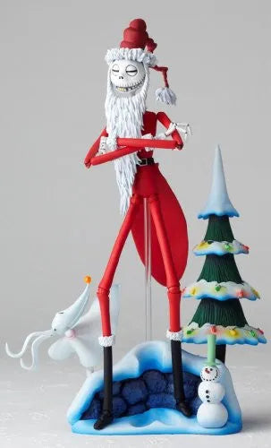 The Nightmare Before Christmas - Jack Skellington - Zero - Revoltech - Revoltech SFX #017 - Santa Ver. (Kaiyodo)ㅤ – Kaiyodo – ActionFigure Brasil