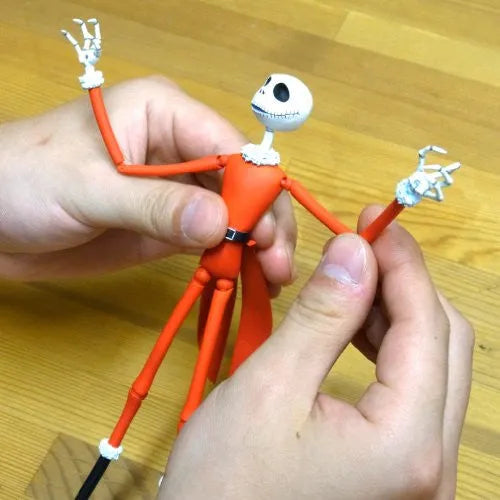 The Nightmare Before Christmas - Jack Skellington - Zero - Revoltech - Revoltech SFX #017 - Santa Ver. (Kaiyodo)ㅤ – Kaiyodo – ActionFigure Brasil