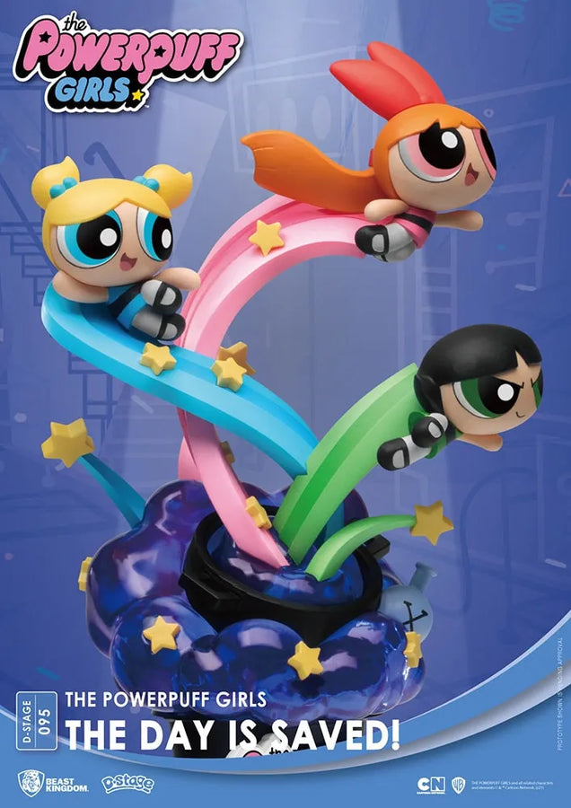 The Powerpuff Girls The Day is Saved D-Stage – Beast Kingdom – ActionFigure Brasil