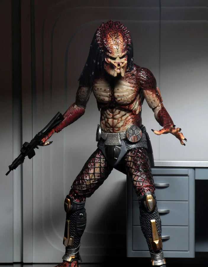 THE PREDATOR / Fugitive Predator Ultimate 7 Inch Action Figure Lab Escape verㅤ – Neca – ActionFigure Brasil