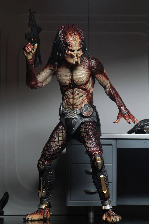 THE PREDATOR / Fugitive Predator Ultimate 7 Inch Action Figure Lab Escape verㅤ – Neca – ActionFigure Brasil