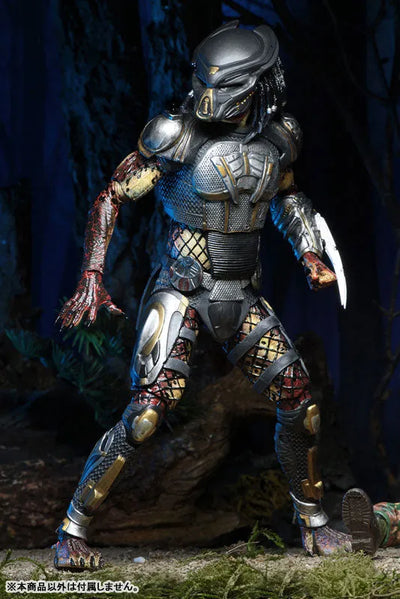 THE PREDATOR/ Fugitive Predator Ultimate 7 Inch Action Figureㅤ – NECA – ActionFigureBrasil — com base expositora