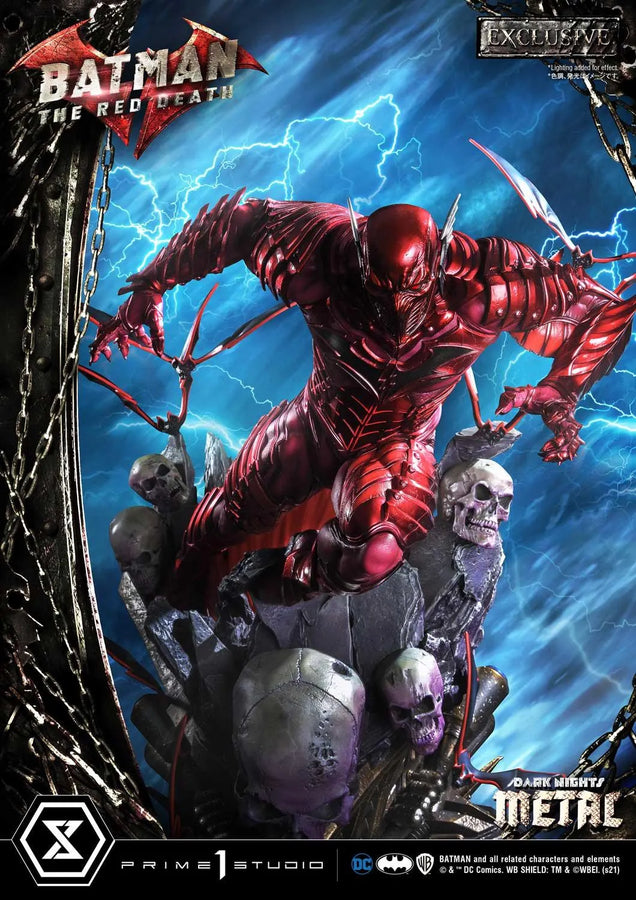The Red Death (Exclusive Version) Dark Nights: Metal (Comics) – Prime1Studio – ActionFigure Brasil