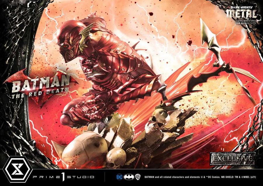 The Red Death (Exclusive Version) Dark Nights: Metal (Comics) – Prime1Studio – ActionFigure Brasil