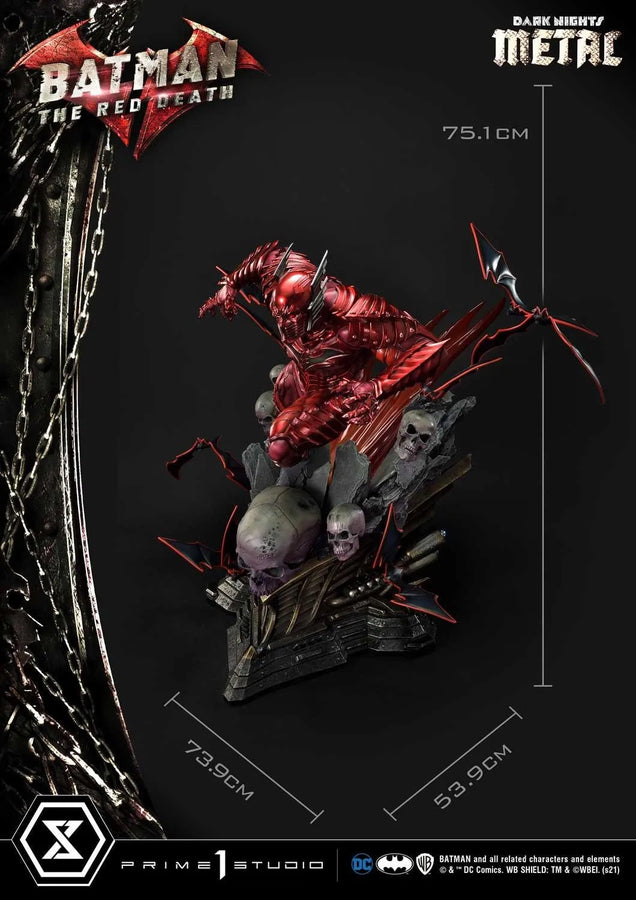 The Red Death (Exclusive Version) Dark Nights: Metal (Comics) – Prime1Studio – ActionFigure Brasil