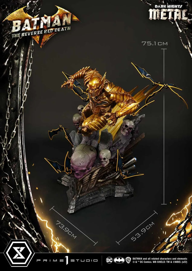 The Reverse Red Death (The Reverse Red Death) Dark Nights: Metal (Comics) – Prime1Studio – ActionFigure Brasil