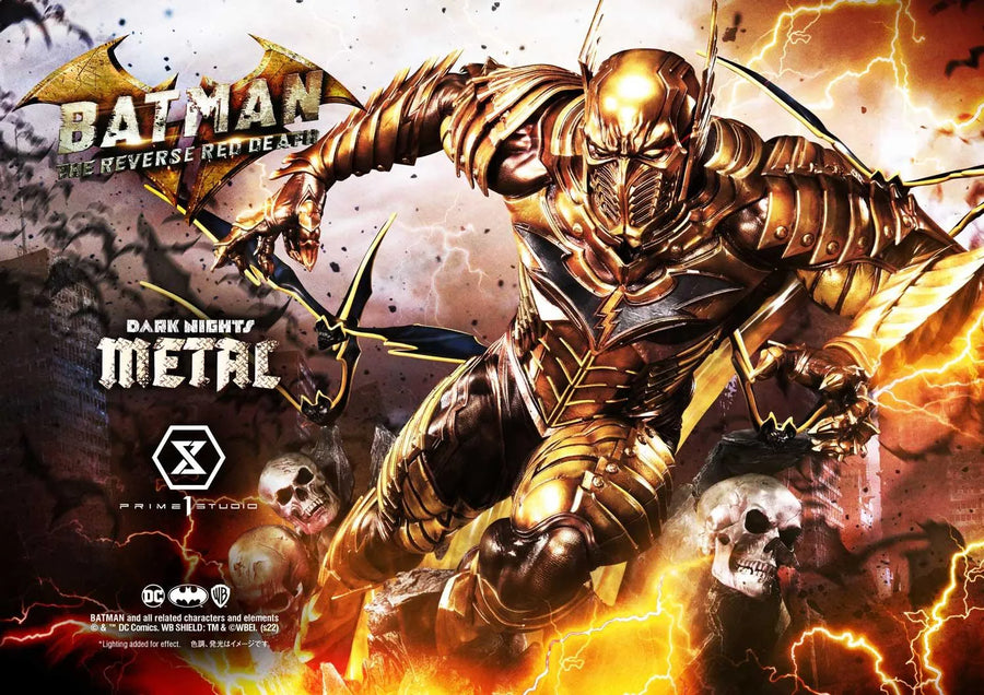 The Reverse Red Death (The Reverse Red Death) Dark Nights: Metal (Comics) – Prime1Studio – ActionFigure Brasil