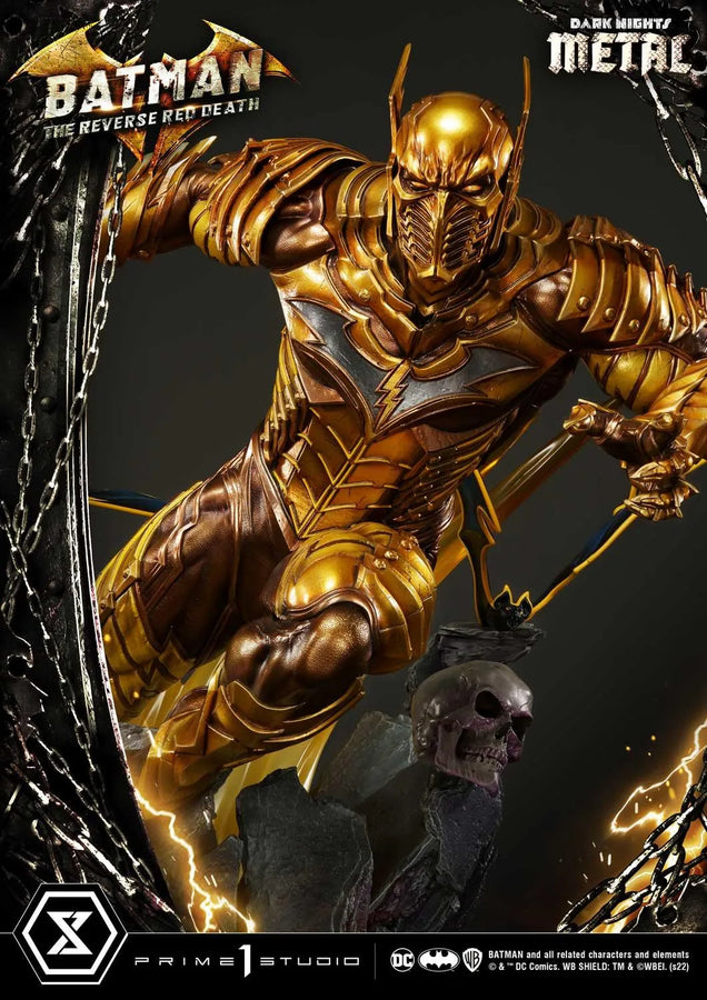 The Reverse Red Death (The Reverse Red Death) Dark Nights: Metal (Comics) – Prime1Studio – ActionFigure Brasil