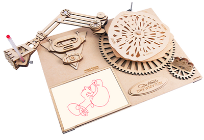 The Robot – Robotime – ActionFigure Brasil — com base expositora