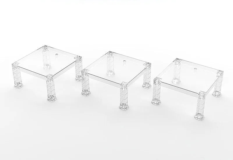THE Simple Stand Build-on Type (Translucent)ㅤ – Good Smile Company – ActionFigureBrasil