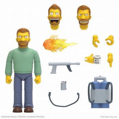 The Simpsons / Hank Scorpio Ultimate 7 Inch Action Figureㅤ – Super 7 – ActionFigure Brasil