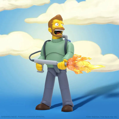 The Simpsons / Hank Scorpio Ultimate 7 Inch Action Figureㅤ – Super 7 – ActionFigure Brasil — close