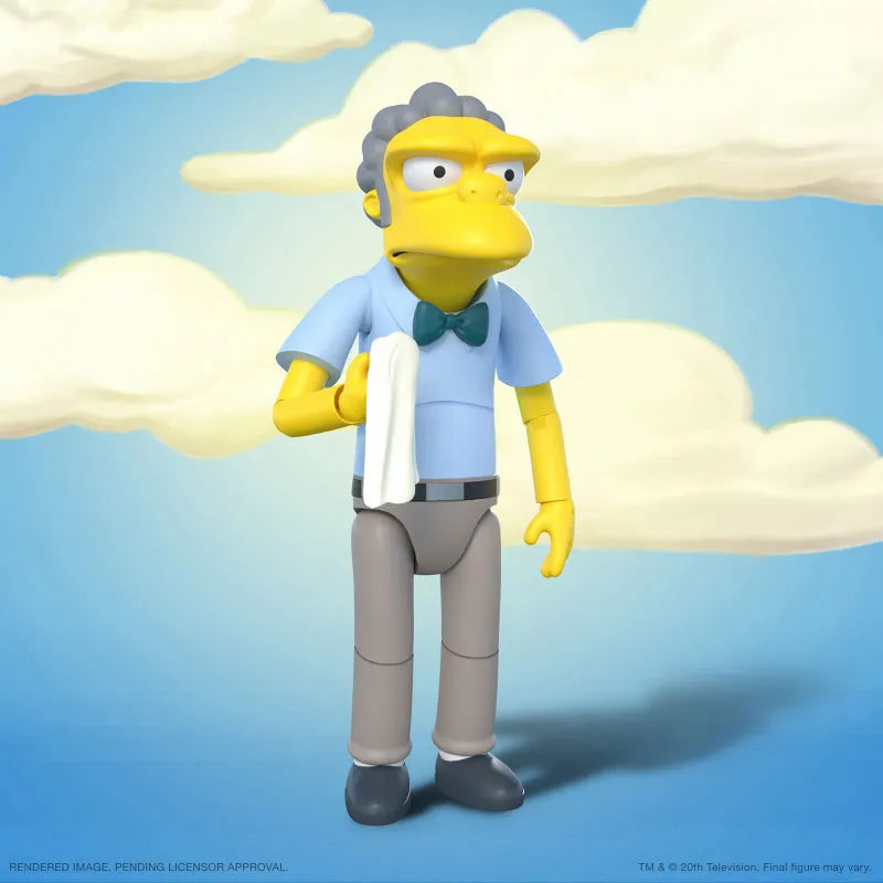 The Simpsons / Moe Szyslak Ultimate 7 Inch Action Figureㅤ – Super 7 – ActionFigure Brasil