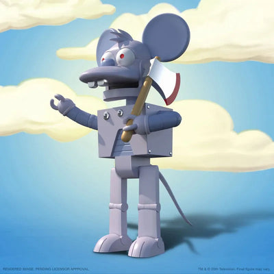 The Simpsons / Robot Itchy Ultimate 8 Inch Action Figureㅤ – Super 7 – ActionFigure Brasil