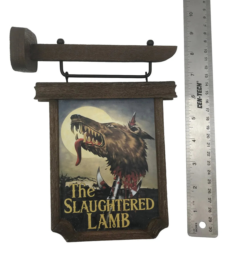 The Slaughtered Lamb Pub Sign – Factory Entertainment – ActionFigure Brasil