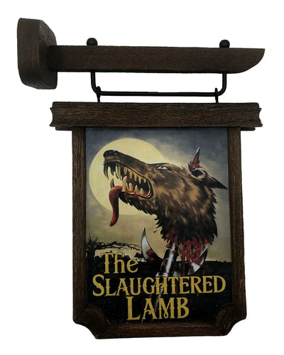 The Slaughtered Lamb Pub Sign – Factory Entertainment – ActionFigure Brasil — embalagem