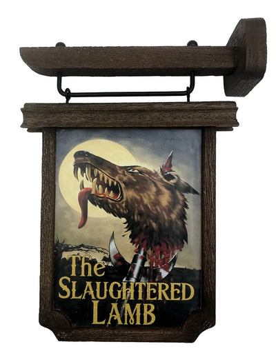 The Slaughtered Lamb Pub Sign – Factory Entertainment – ActionFigure Brasil — acessórios