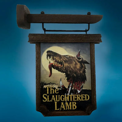 The Slaughtered Lamb Pub Sign – Factory Entertainment – ActionFigure Brasil — ângulo diferente