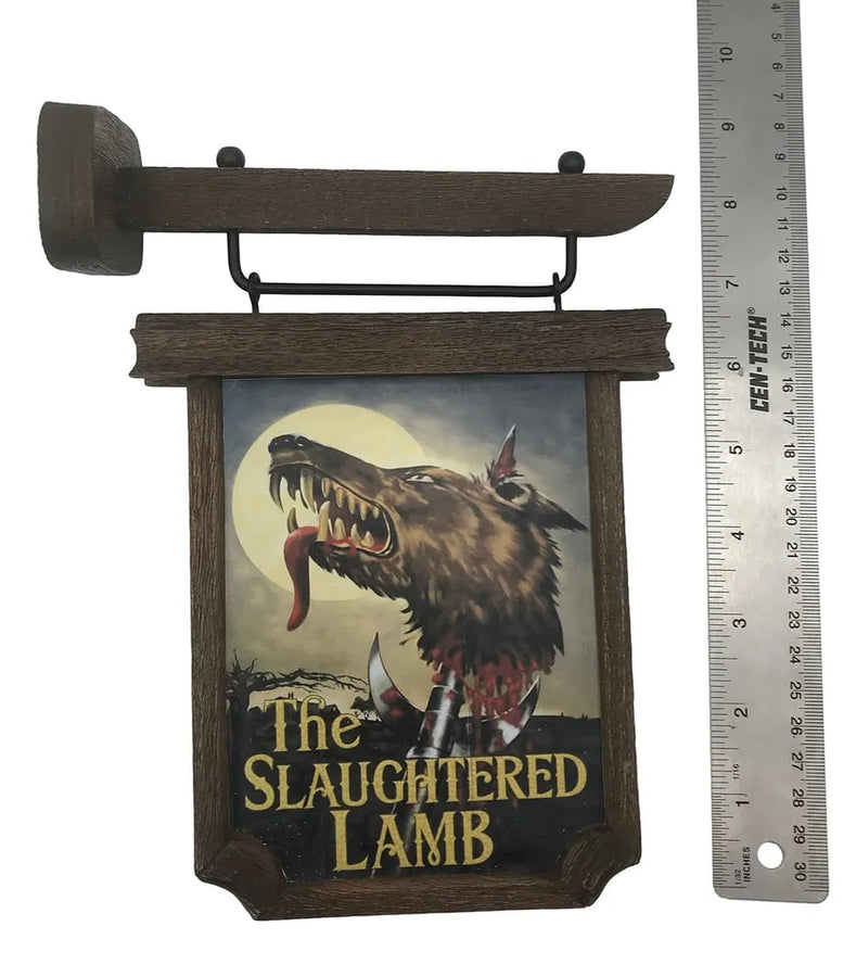 The Slaughtered Lamb Pub Sign – Factory Entertainment – ActionFigure Brasil