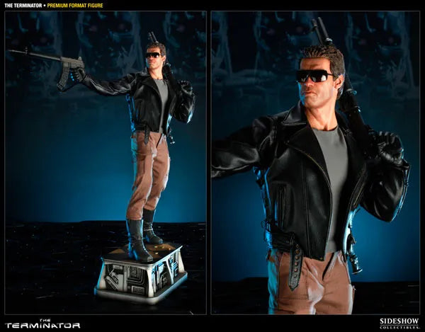 The Terminator 1/4 Scale Premium Figureㅤ – Sideshow Collectibles – ActionFigure Brasil
