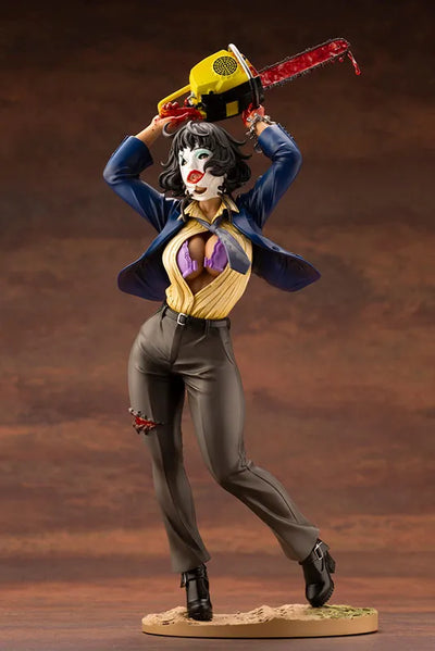 The Texas Chainsaw Massacre - Leatherface - Horror Bishoujo - 1/7 - Chainsaw Dance (Kotobukiya)ㅤ – Kotobukiya – ActionFigure Brasil — close